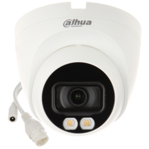DH-IPC-HDW2239TN-AS-LED-0280B-S2 CAMARA IP DOMO TORRETA SEMIMETALICA FULLCOLOR 2MP@30FPS LENTE 2.8MM WDR MIC LED 30M POE IP67